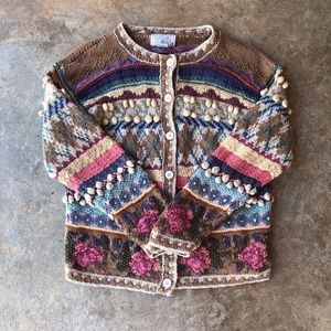 vintage cozy sweater